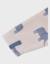 Pyjama en velours imprimé éléphant bali Beige 6 - vertbaudet enfant 