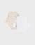 Set de 2 bodys coton Beige 2 - vertbaudet enfant 