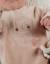 Pyjama bébé en velours avec broderie chat Rose 3 - vertbaudet enfant 