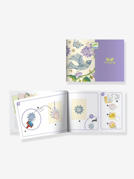 Atelier gravure Passiflore violet 2 - vertbaudet enfant 