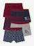 Lot 5 Boxers drapeau Garçon marine 1 - vertbaudet enfant 