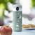 Gourde isotherme à bec verseur 360ml pop Bleu dino+Bleu infinity+Bleu wolf+Cannelle fox+Graphic papercut+Rose birds+Vert natural+Vert raccoon 41 - vertbaudet enfant 