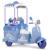 Véhicule électrique disney frozen - la reine des neiges camion de glaces Violet 1 - vertbaudet enfant 
