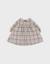 Robe en coton à carreaux Beige 6 - vertbaudet enfant 