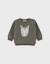 Pull en tricot  avec motif zèbre Vert 1 - vertbaudet enfant 