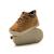 Sneakers garçon synthétique lacets- fermeture adhésive barefoot Brown 4 - vertbaudet enfant 