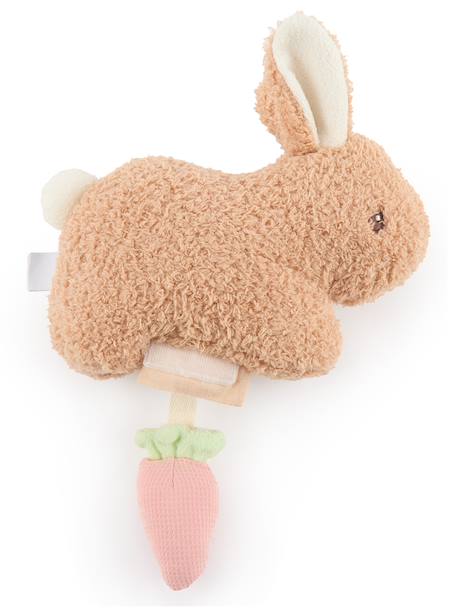 Peluche lapin fine en bouclé – 20 cm Lapin fine 6 - vertbaudet enfant 
