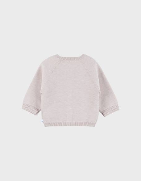 Cardigan en tricot Beige 3 - vertbaudet enfant 