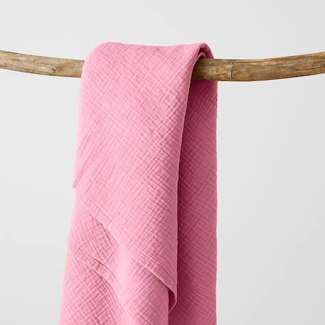 Maxi lange en coton bio Blanc+Fraise+Honey+Rose+Vert 21 - vertbaudet enfant 