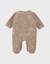 Pyjama bébé en velours avec broderie mouton Marron 4 - vertbaudet enfant 