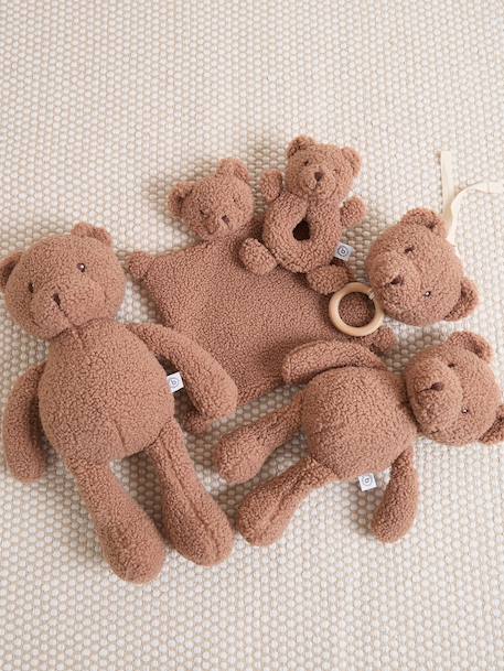 Peluche ours mika en bouclé - 37 cm Ourson mika 5 - vertbaudet enfant 