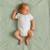 Maxi lange en coton bio Blanc+Fraise+Honey+Rose+Vert 26 - vertbaudet enfant 