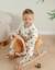 Pyjama en velours 2 pièces avec motif zèbre Blanc 3 - vertbaudet enfant 