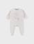 Pyjama bébé en velours brodé chat Beige 1 - vertbaudet enfant 