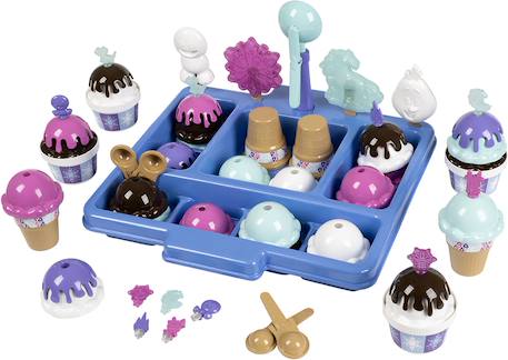 Véhicule électrique disney frozen - la reine des neiges camion de glaces Violet 2 - vertbaudet enfant 