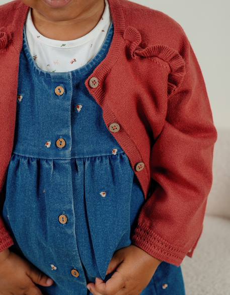 Cardigan en tricot Rose 3 - vertbaudet enfant 