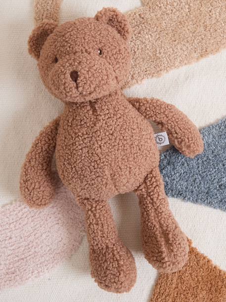 Peluche ours mika en bouclé - 37 cm Ourson mika 3 - vertbaudet enfant 