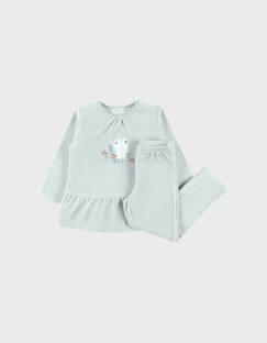Pyjama en velours  - vertbaudet enfant