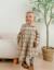 Robe en coton à carreaux Beige 4 - vertbaudet enfant 