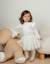 Robe bébé fille avec tricot Ecru 4 - vertbaudet enfant 