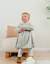 Ensemble robe et legging en coton avec broderie florale Blanc 3 - vertbaudet enfant 