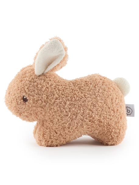 Peluche lapin fine en bouclé – 20 cm Lapin fine 1 - vertbaudet enfant 