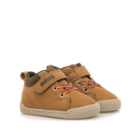 Sneakers garçon synthétique lacets- fermeture adhésive barefoot Brown 5 - vertbaudet enfant 
