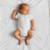 Maxi lange en coton bio Blanc+Fraise+Honey+Rose+Vert 2 - vertbaudet enfant 