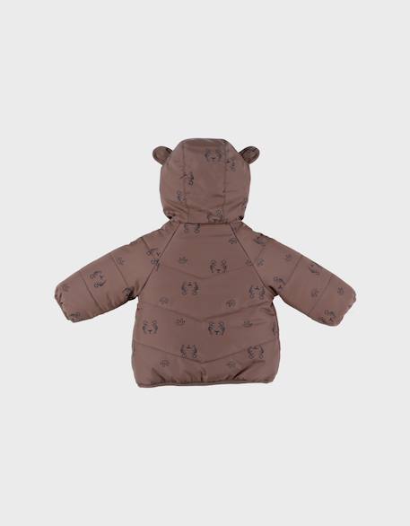 Veste déperlante en groloudoux® et sherpa Marron 4 - vertbaudet enfant 
