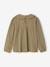 T-shirt blouse en broderie anglaise fille manches longues écru+marine+olive 8 - vertbaudet enfant 