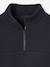 Sweat col camionneur sport garçon motif basket sur manche anthracite+noisette 4 - vertbaudet enfant 