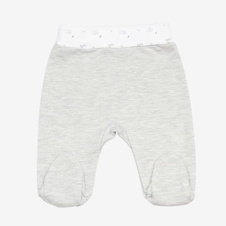 Pantalon naissance Blanc 1 - vertbaudet enfant 