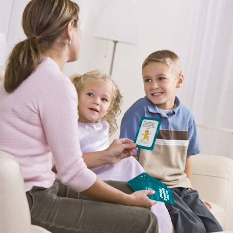 Life skills  jeu de cartes s'occuper quand il pleut MULTICOLORE 3 - vertbaudet enfant 