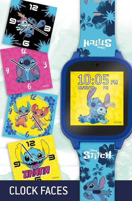 Hi tech montre educative Stitch 5 jeux interactifs MULTICOLORE 6 - vertbaudet enfant 