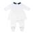 Dors-bien robe col claudine Blanc+Rose 3 - vertbaudet enfant 