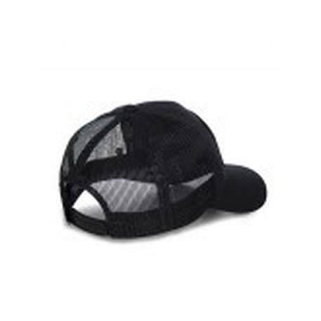 Casquette trucker avec filet  blacky Noir/rouge 4 - vertbaudet enfant 