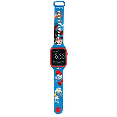 Montre digitale led schtroumpfs Bleu 1 - vertbaudet enfant 