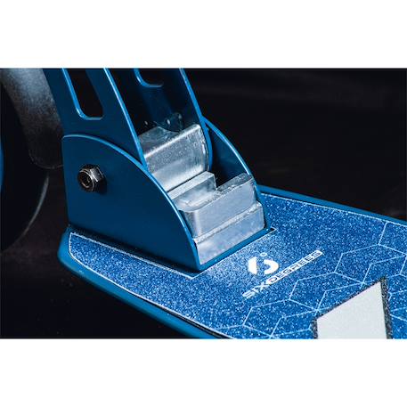 Trottinette aluminium six degrees 205mm Noir et bleu 2 - vertbaudet enfant 