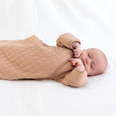 Gigoteuse avec moufles mi-saison - tog 1.5 matelassé confort Beige+Cream+Lunar+Mix grey+Mix tender 2 - vertbaudet enfant 