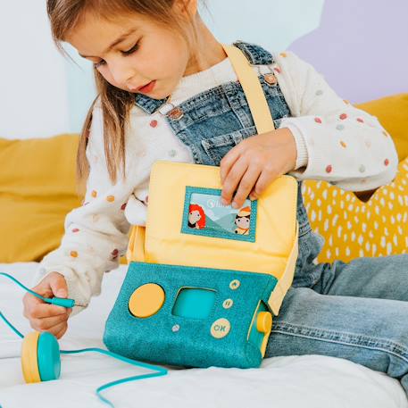 Ma Pochette - housse de transport pour conteuse Ma Fabrique à Histoires Vert 6 - vertbaudet enfant 