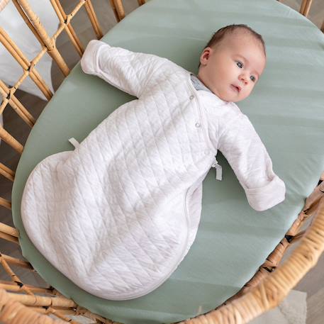 Gigoteuse avec moufles mi-saison - tog 1.5 matelassé confort Beige+Cream+Lunar+Mix grey+Mix tender 26 - vertbaudet enfant 
