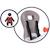 Tricycle baby balade Orange et gris 6 - vertbaudet enfant 