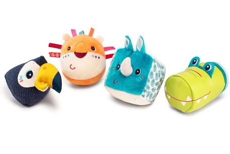 Set de 4 formes jungle Bleu 1 - vertbaudet enfant 