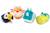Set de 4 formes jungle Bleu 1 - vertbaudet enfant 