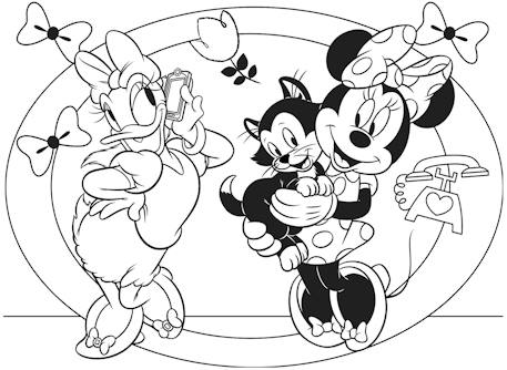 Eco-puzzle 24 pcs double face minnie MULTICOLORE 3 - vertbaudet enfant 