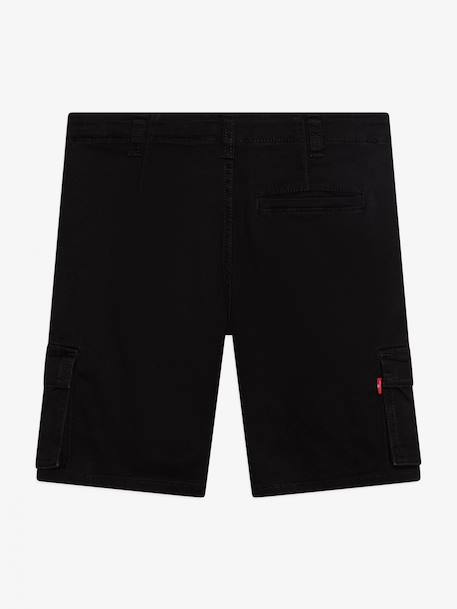 Short cargo Jet black+Noir+Vert profond 2 - vertbaudet enfant 