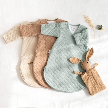 Gigoteuse avec moufles mi-saison - tog 1.5 matelassé confort Beige+Cream+Lunar+Mix grey+Mix tender 4 - vertbaudet enfant 