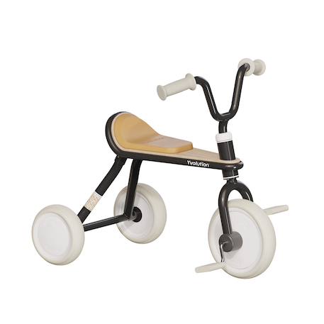 Tricycle vintage ergonomique classic trike Bleu+Noir+Rouge 6 - vertbaudet enfant 