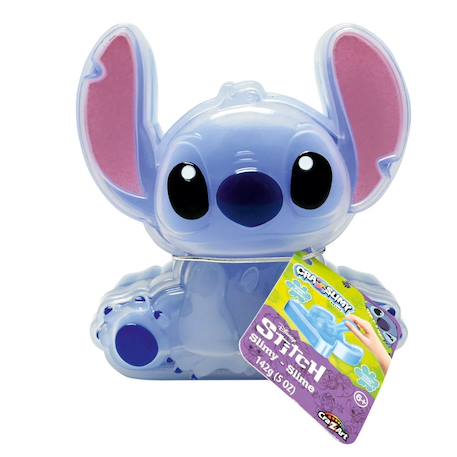 Slime avec etui en forme de Stitch - Slime Extensible Bleu 1 - vertbaudet enfant 