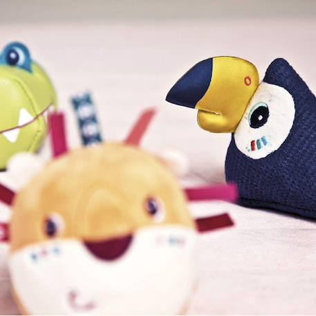 Set de 4 formes jungle Bleu 3 - vertbaudet enfant 